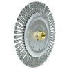 Weiler Dually 7" Brush, .020" Steel Wire Fill, 5/8"-11 UNC Double-Hex 79800